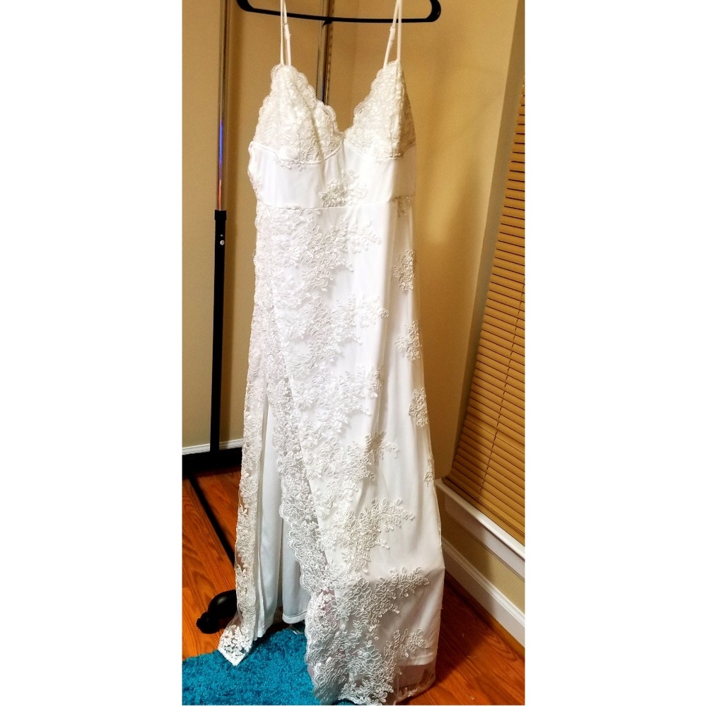 White Lace Dress